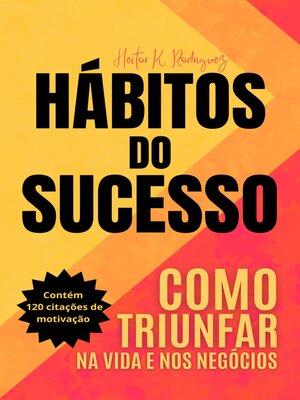 cover image of HÁBITOS DO SUCESSO